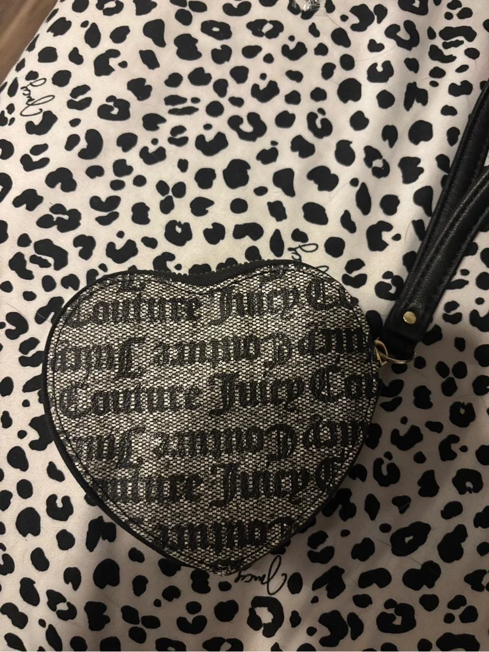 Juicy Couture heart shaped